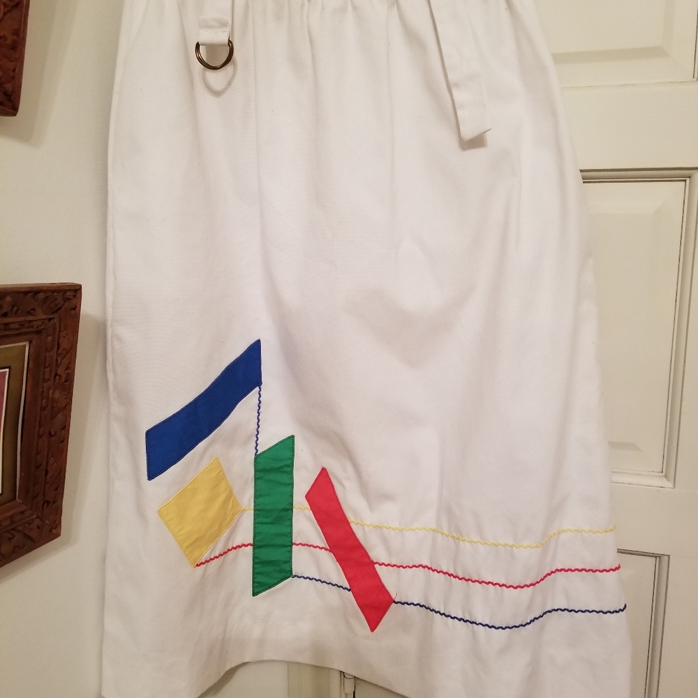 🌈Vintage 70s Sanibel Sport skirt S